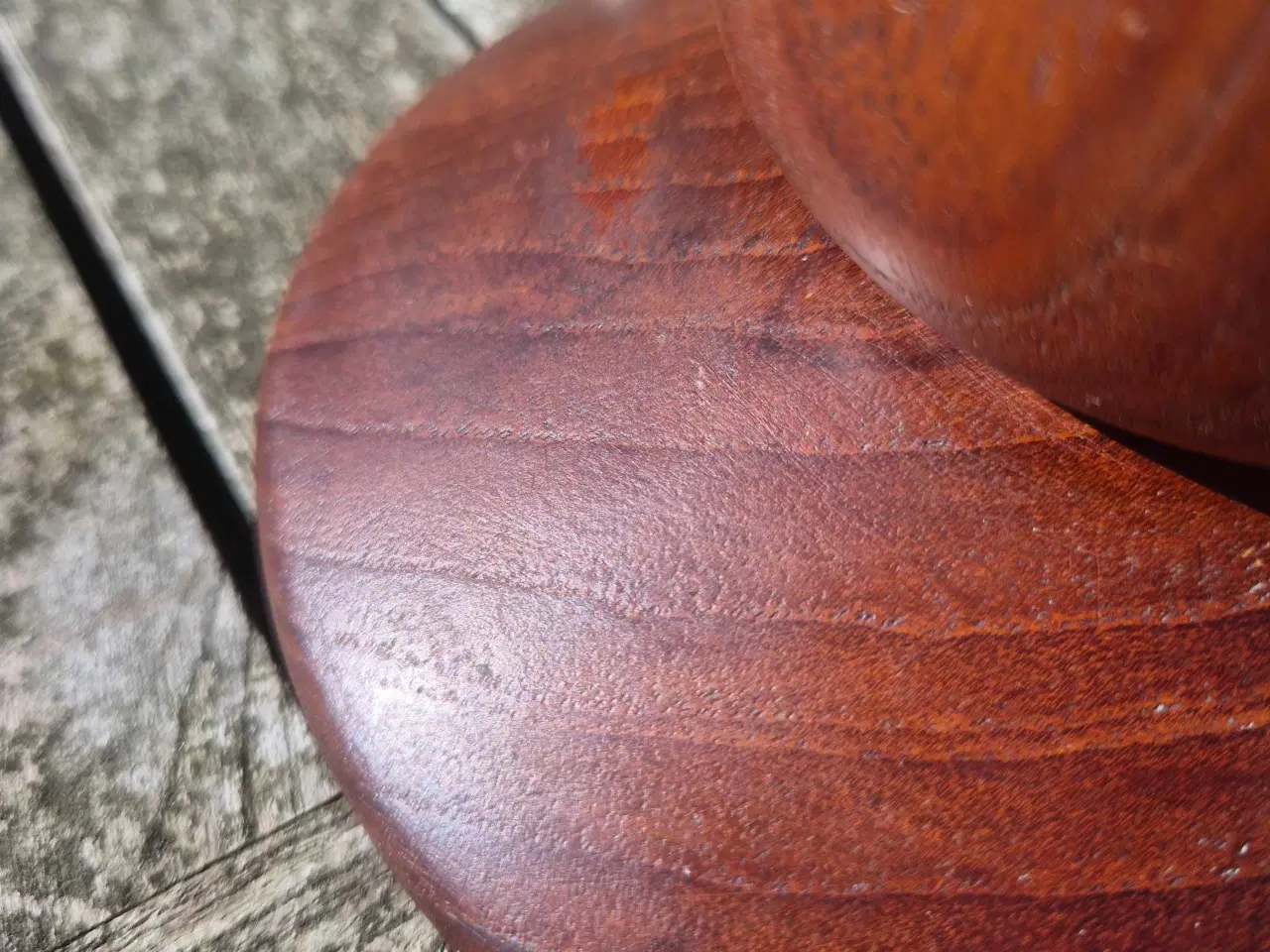 Billede 10 - Elegant bordlampe i teaktræ