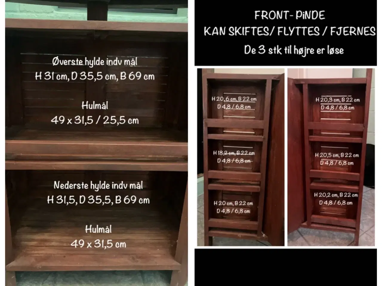 Billede 7 - Fed bardisk - til ude eller inde 