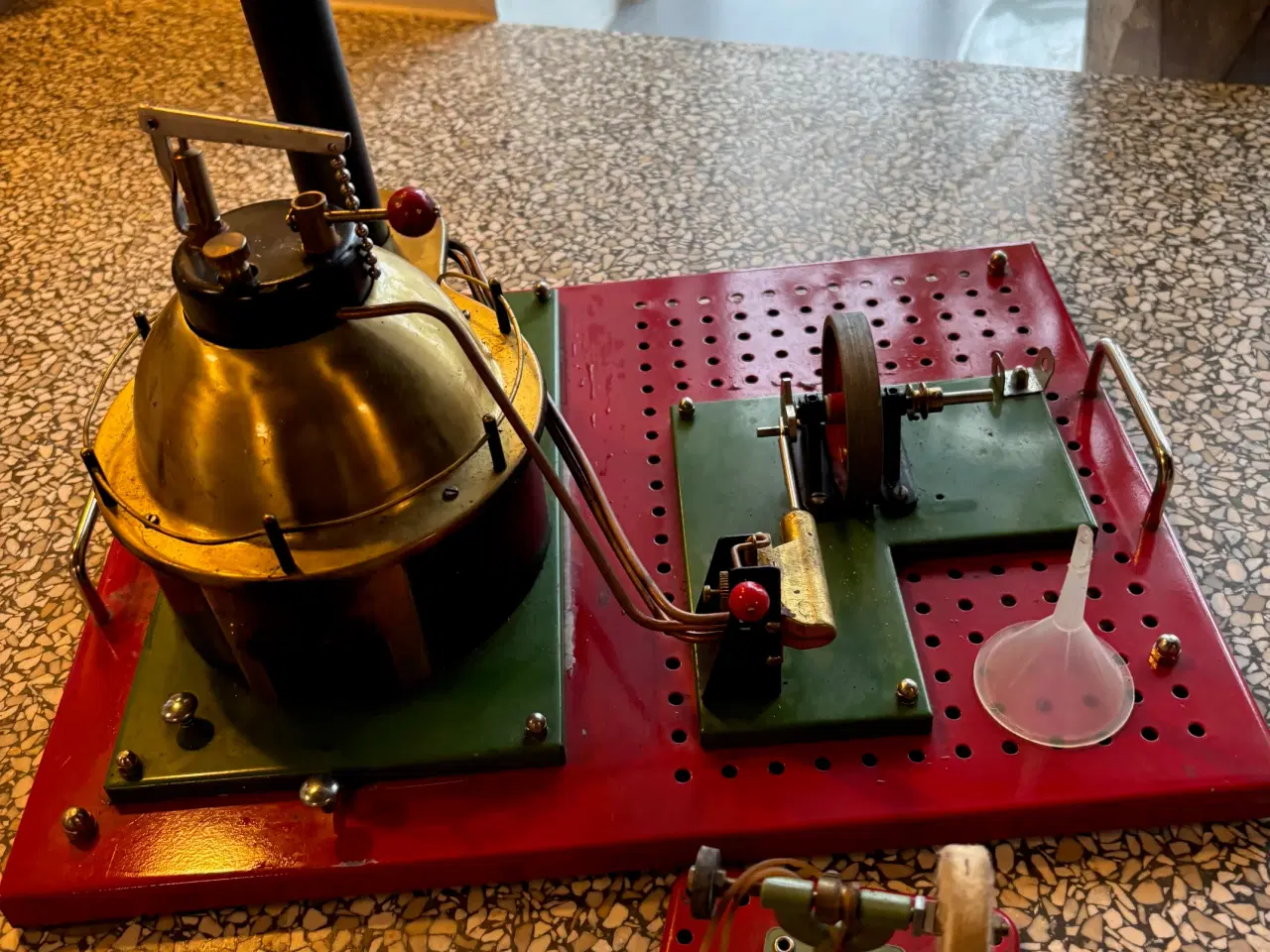 Billede 3 - Svensk John Ericsson legetøjs dampmaskine