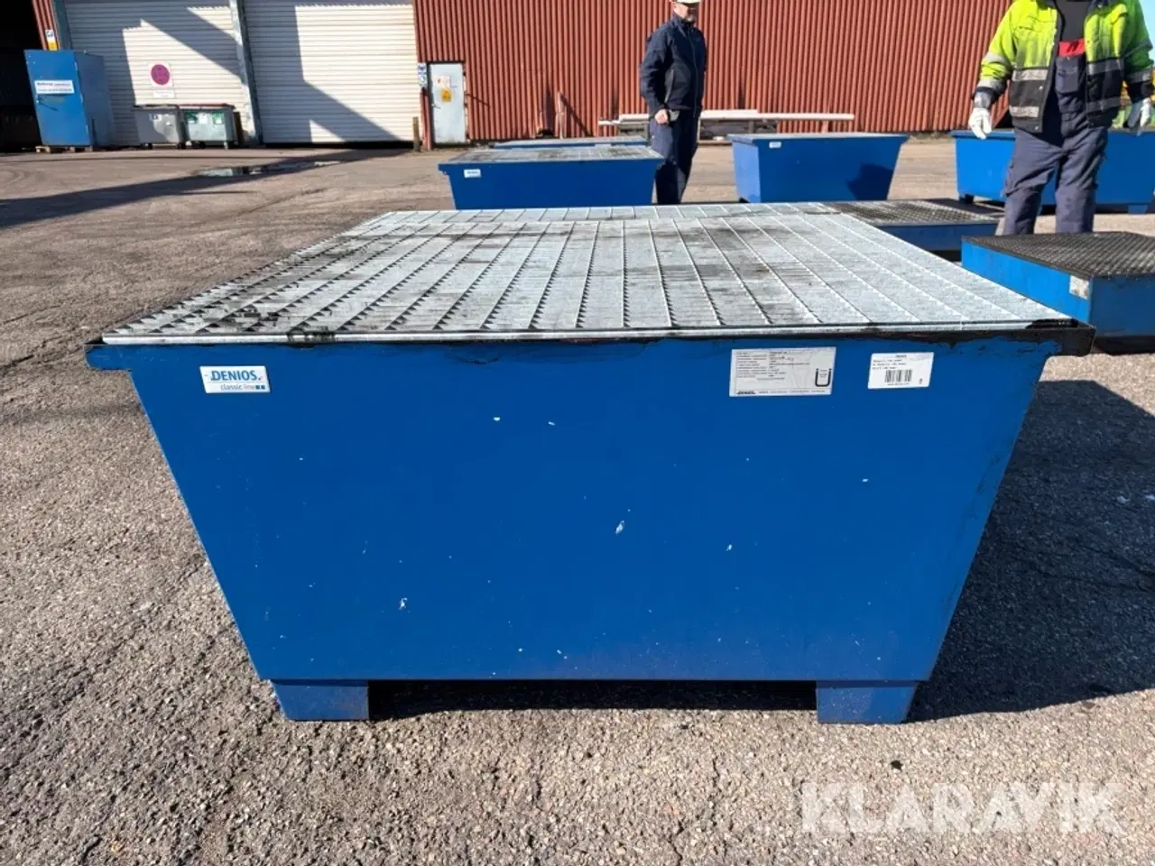Billede 6 - Opsamlingskar / spildbakke Denios Classic-line 1 IA