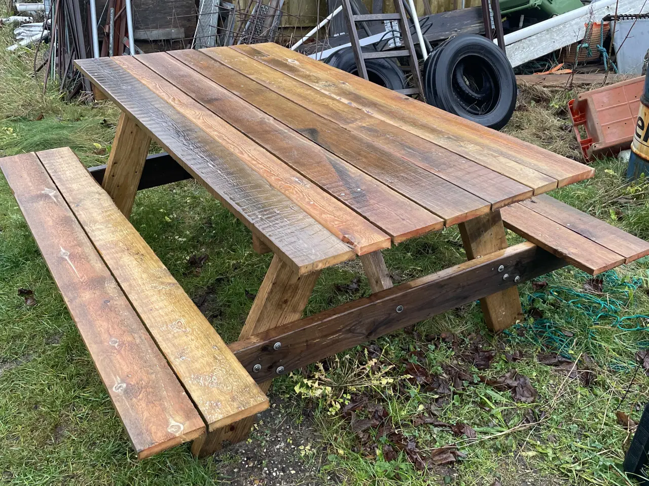 Billede 1 - Havebord med bænk