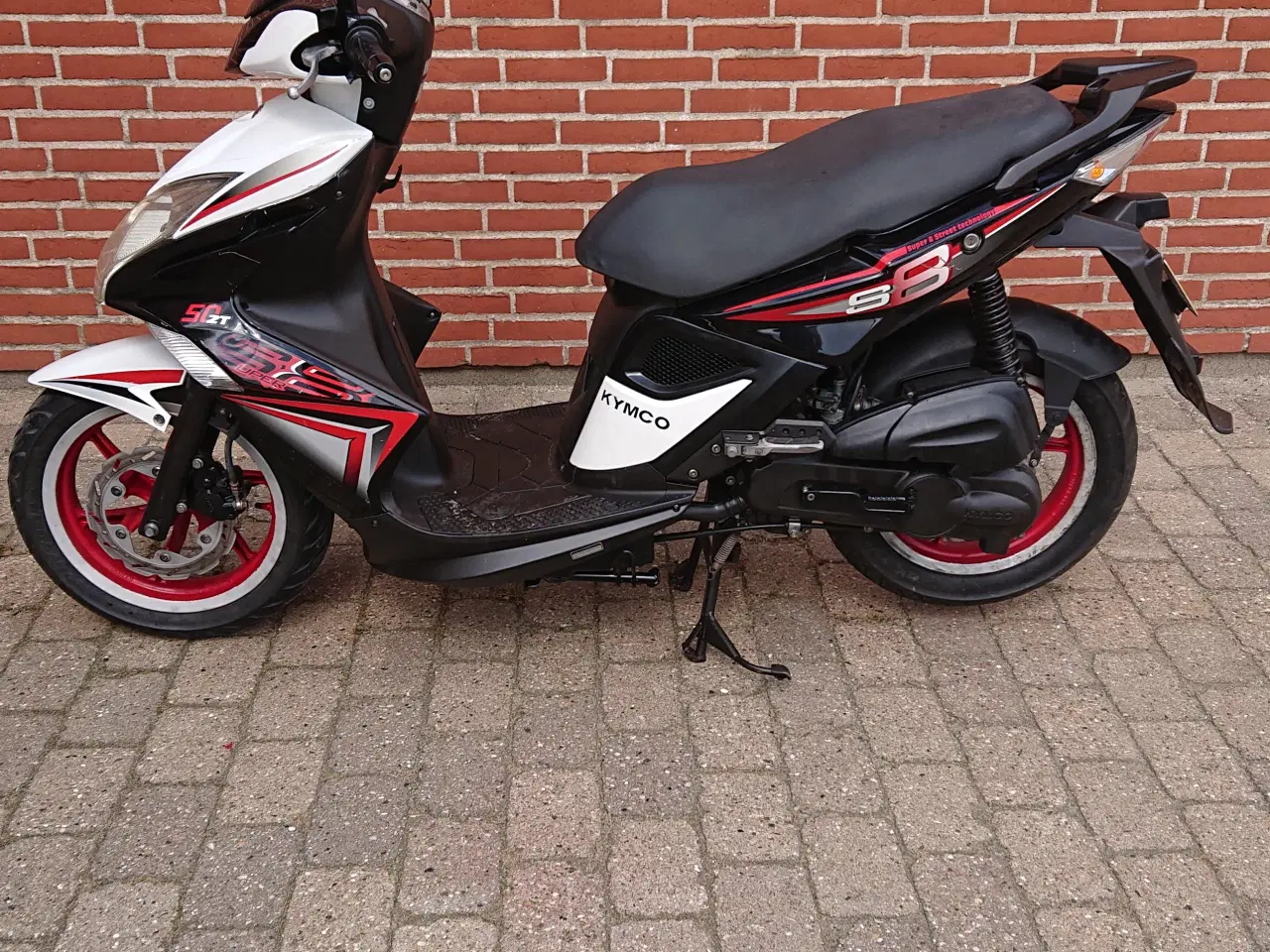 Billede 3 - Kymco super 8  30 km. 2 takt