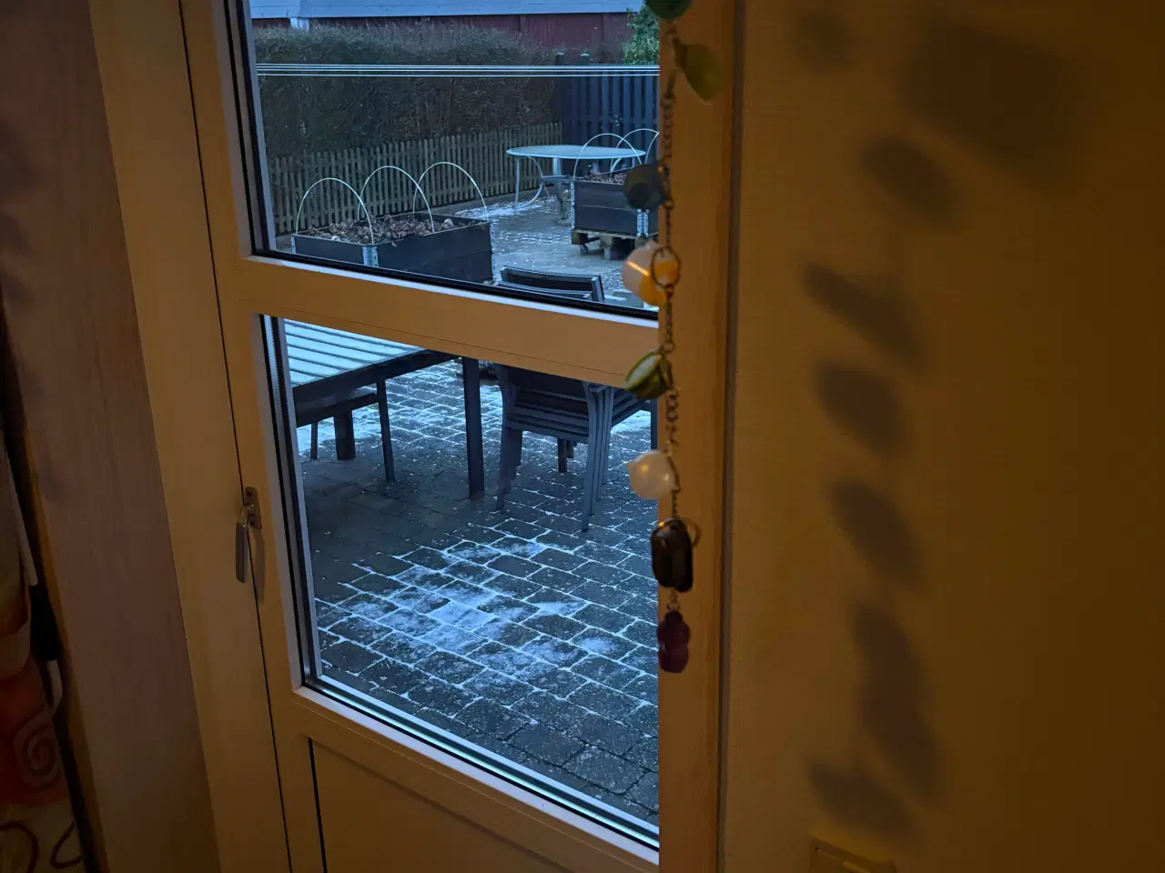 Billede 2 - Hvid plastik havedør 950x2080 mm