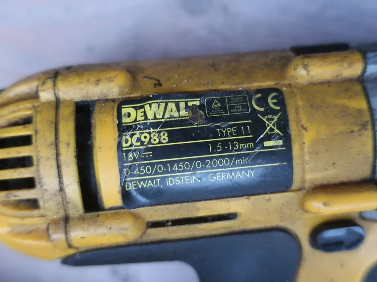 Billede 2 - Boremaskiner, vinklesliber, rundsav mv. DEWALT Model: DW904, DW980, DC988, DW936, DW919