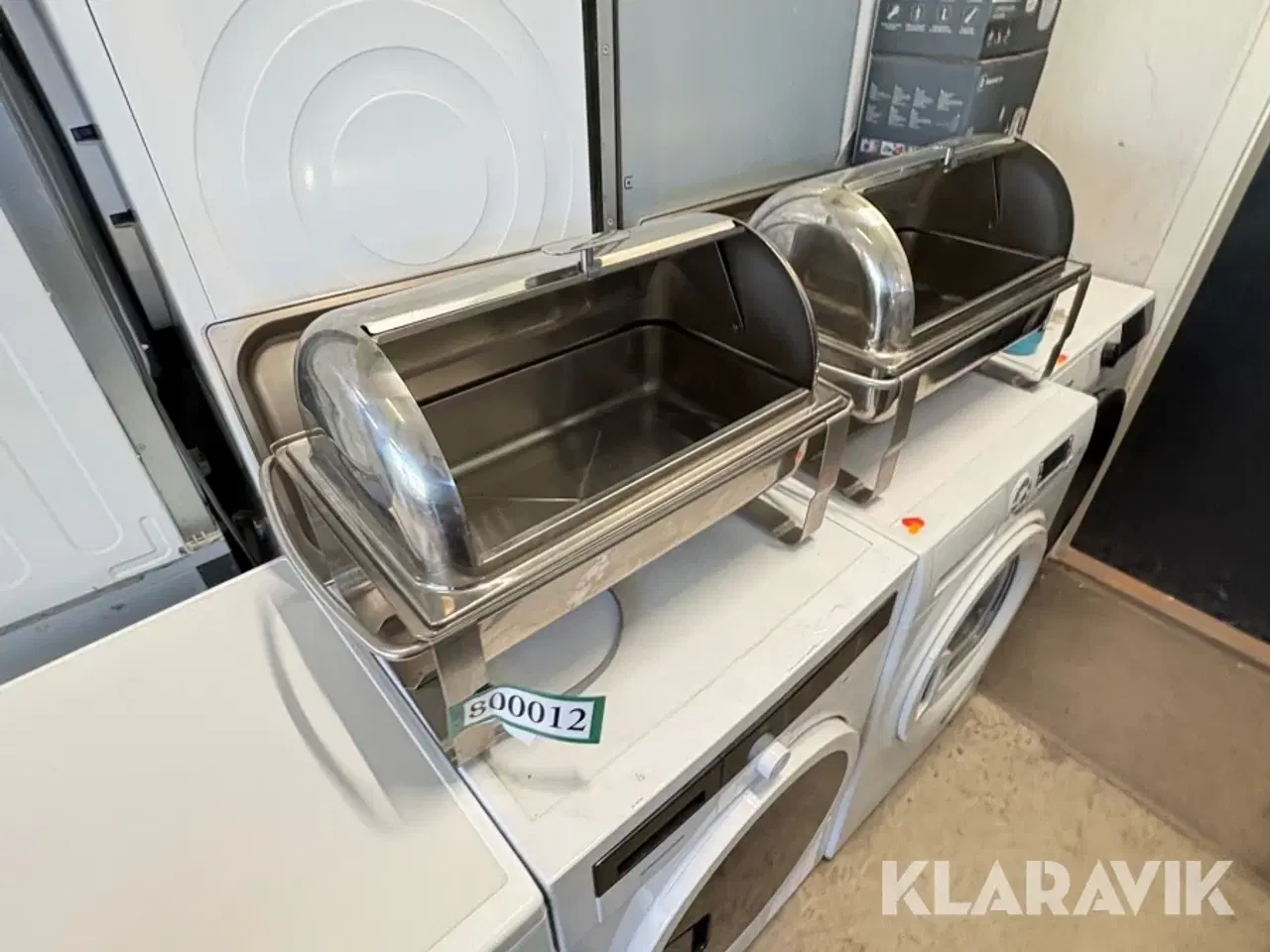 Billede 3 - Stålbeholdere til opbevaring/varmning APS 2 styk