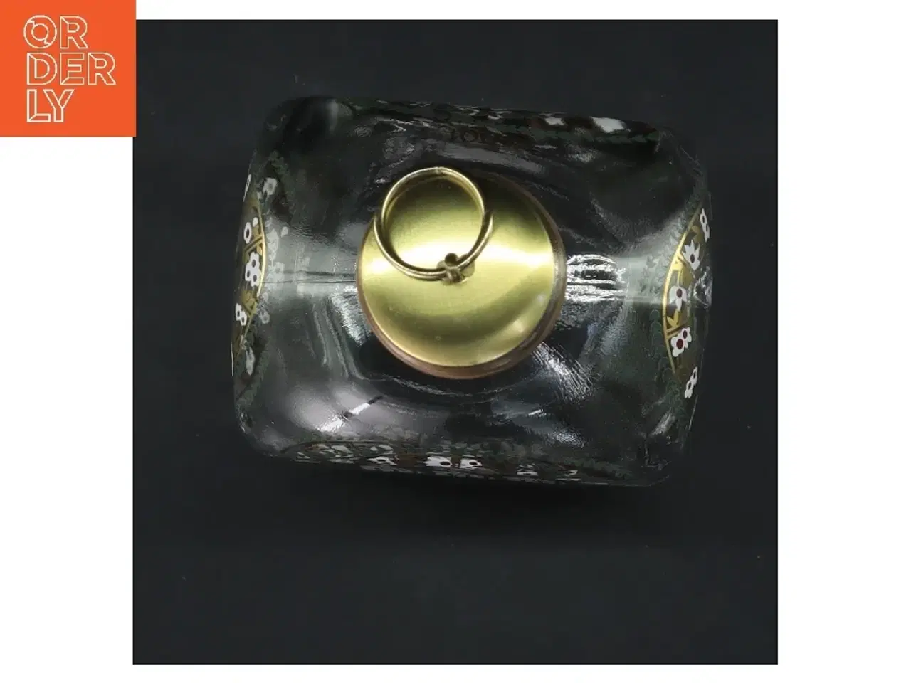 Billede 4 - Holmegaard juleflaske fra 2001 (str. 20x10x7,5 cm)