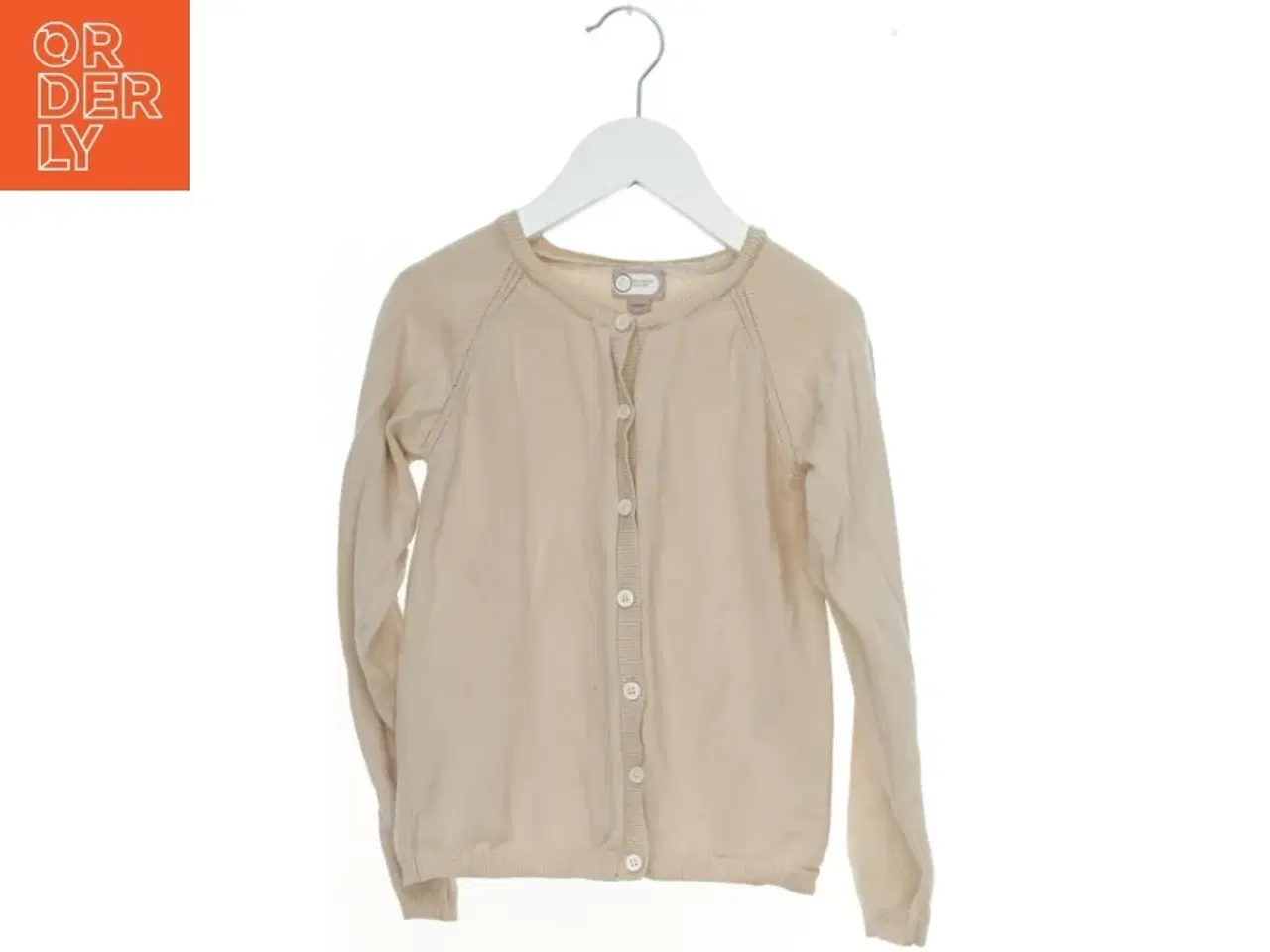 Billede 1 - Beige Cardigan til Børn fra Binau Bavnild (str. 140)
