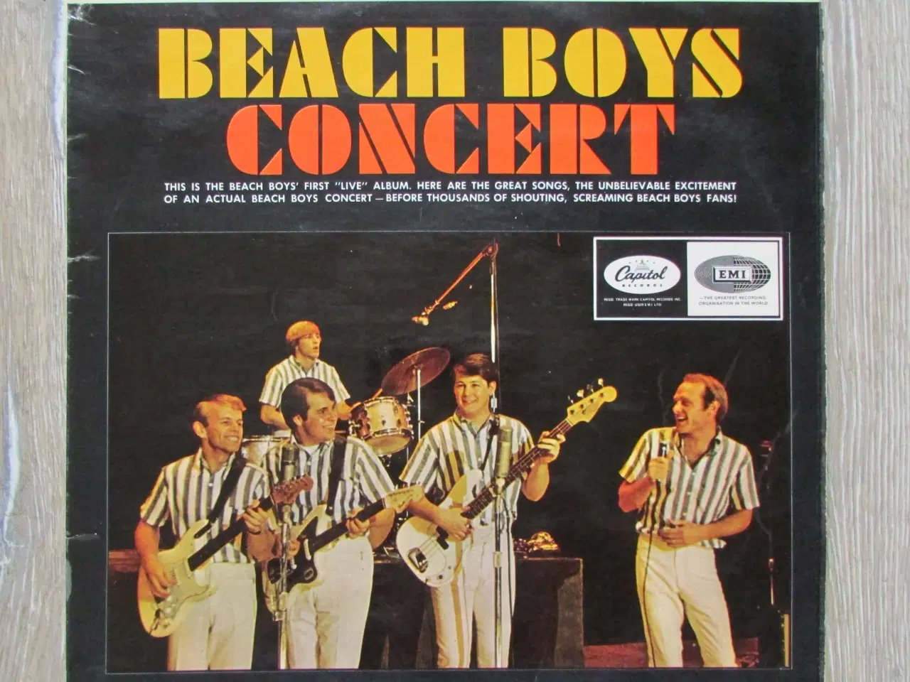 Billede 1 - THE BEACH BOYS - CONCERT LP