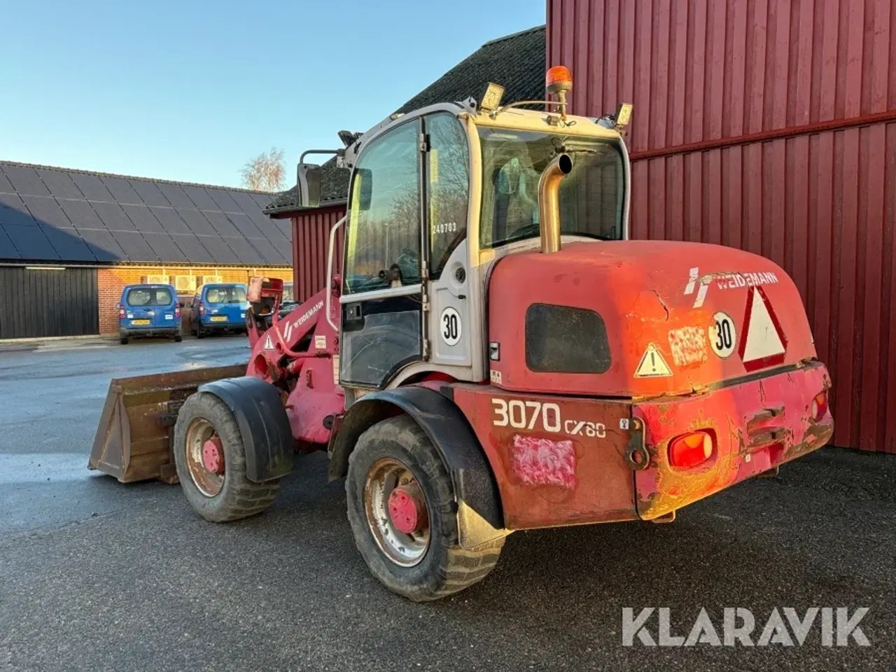 Billede 3 - Miniged Weidemann 3070 CX80