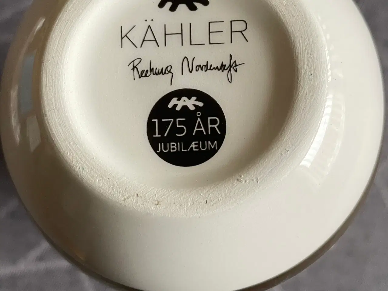Billede 2 - Flot mindre Kähler jubilæumsvase, Omaggio