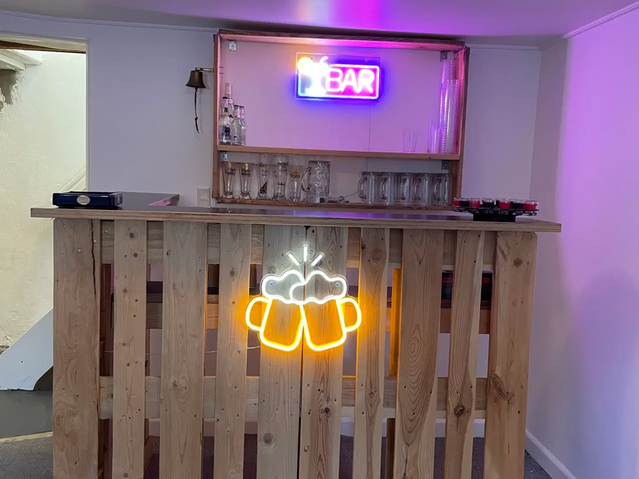 Billede 1 - Flot pallebar til sommerens fester og gæster