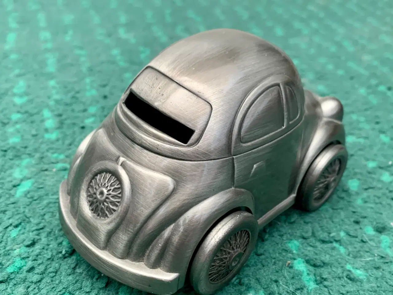 Billede 2 - Vintage Lille Volkswagen Beetle Metal Bil Møntbank