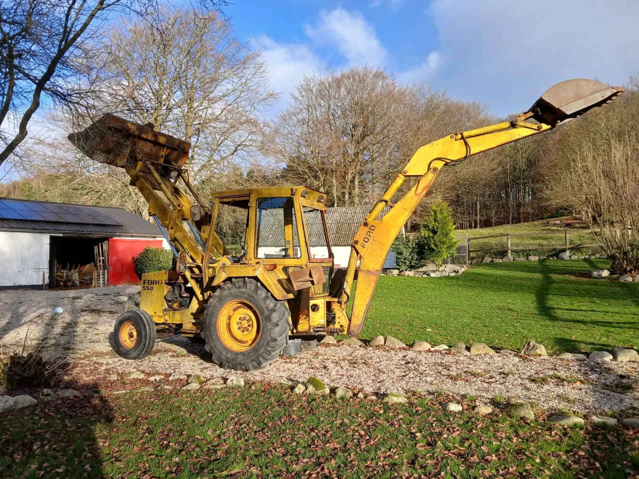 Billede 1 - Ford 550 Rendegraver