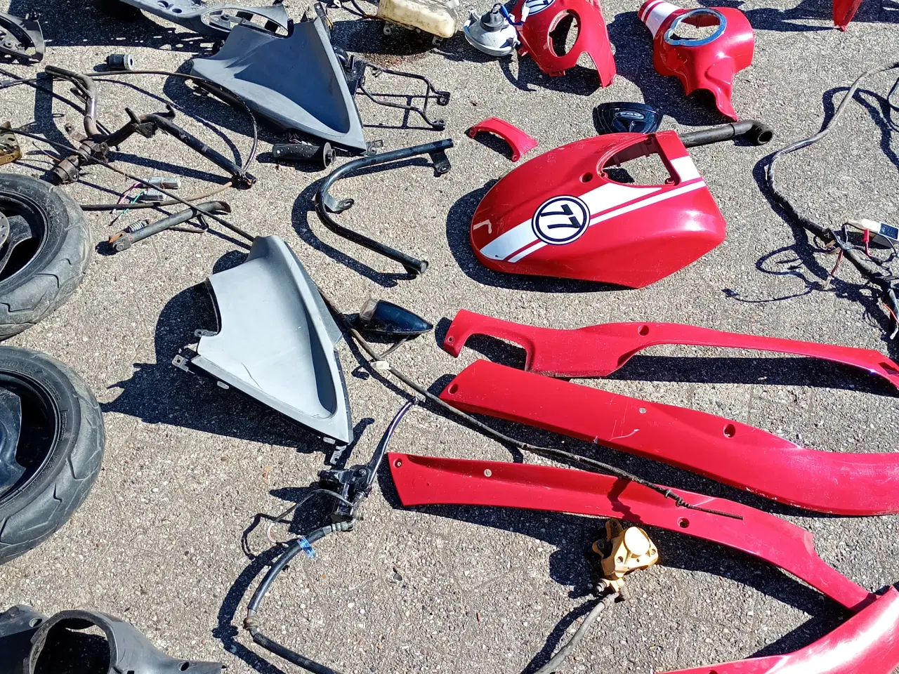 Billede 5 - Dele til pgo ligero / new ligero sælges