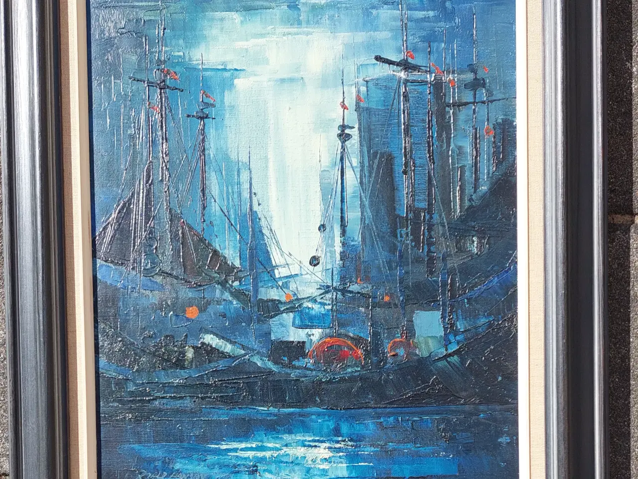Billede 1 - ROALD HANSEN ( 1938 - ) oliemaleri