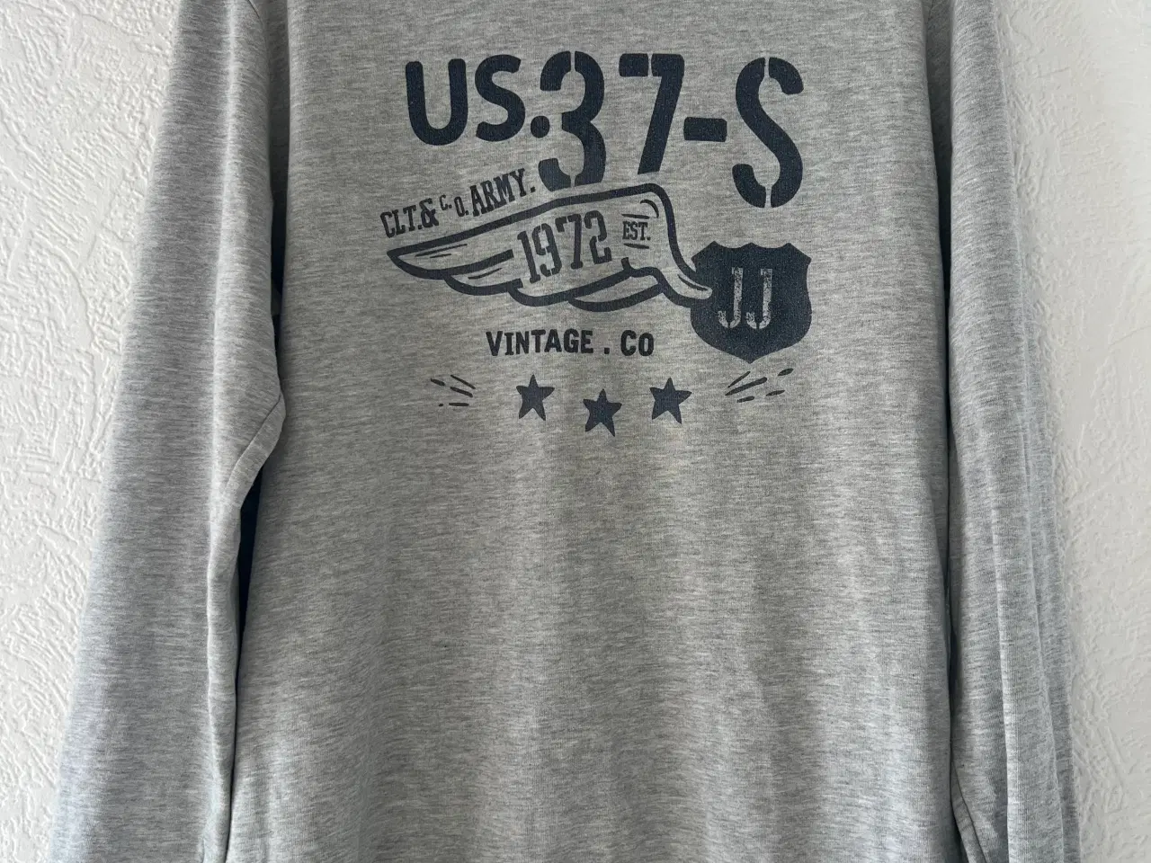 Billede 1 - Grå fra Jack & Jones Vintage Sweatshirt Str. L. 