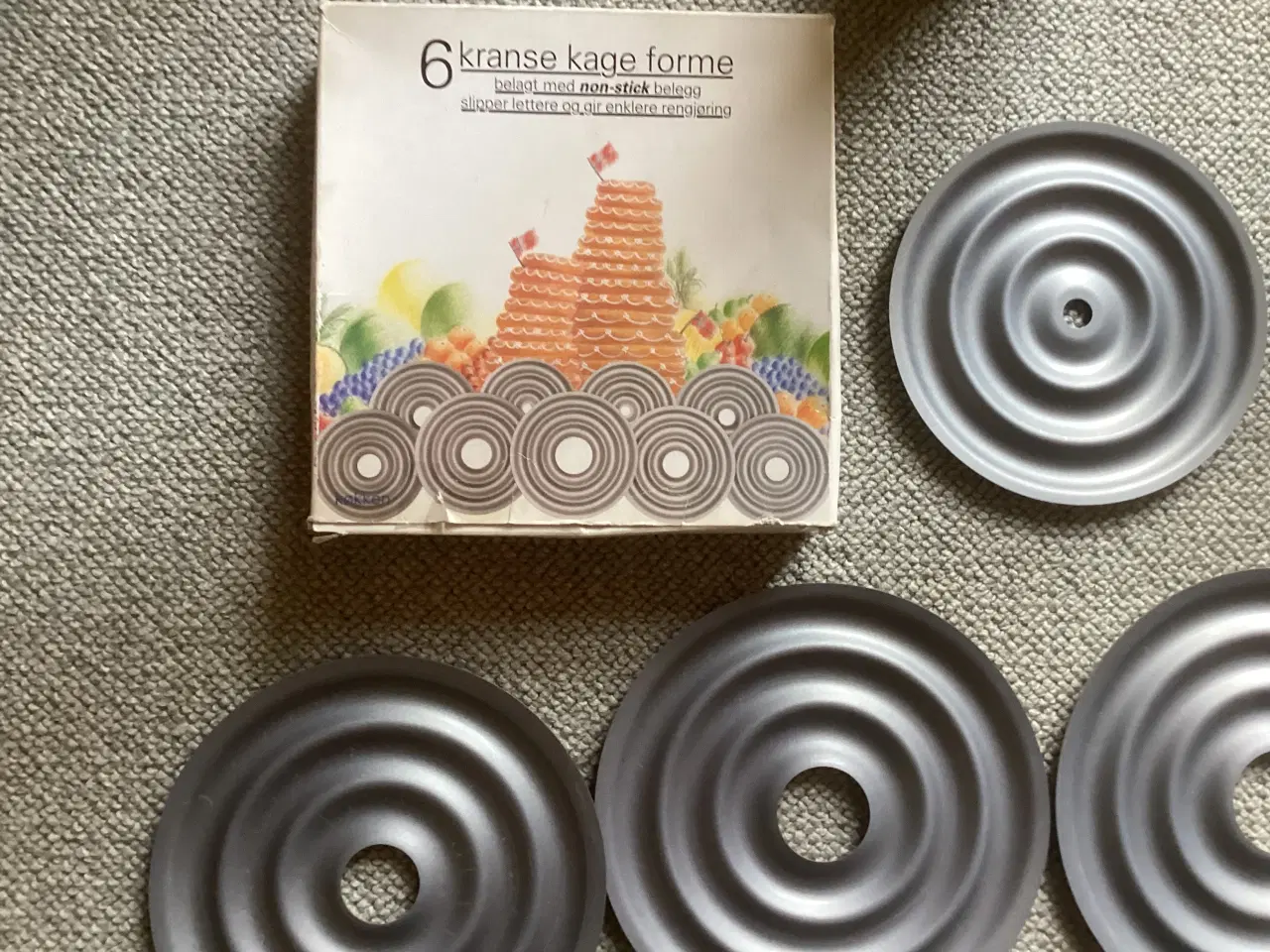 Billede 2 - Kranse kage forme non stick