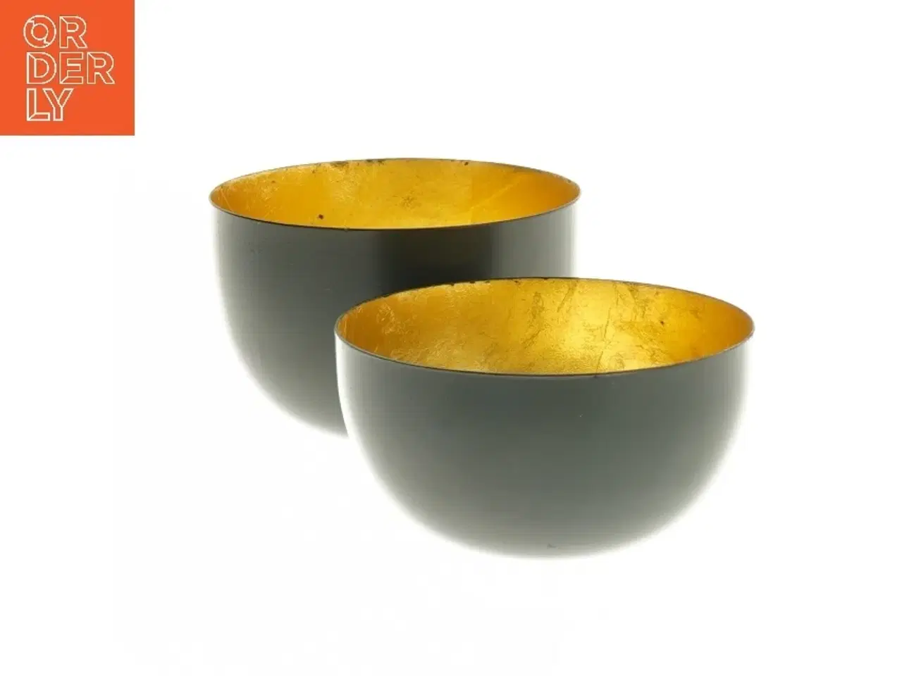 Billede 1 - Håndlavede skåle fra Christiania (str. Ø 9x5,5 og Ø 9x5 cm)