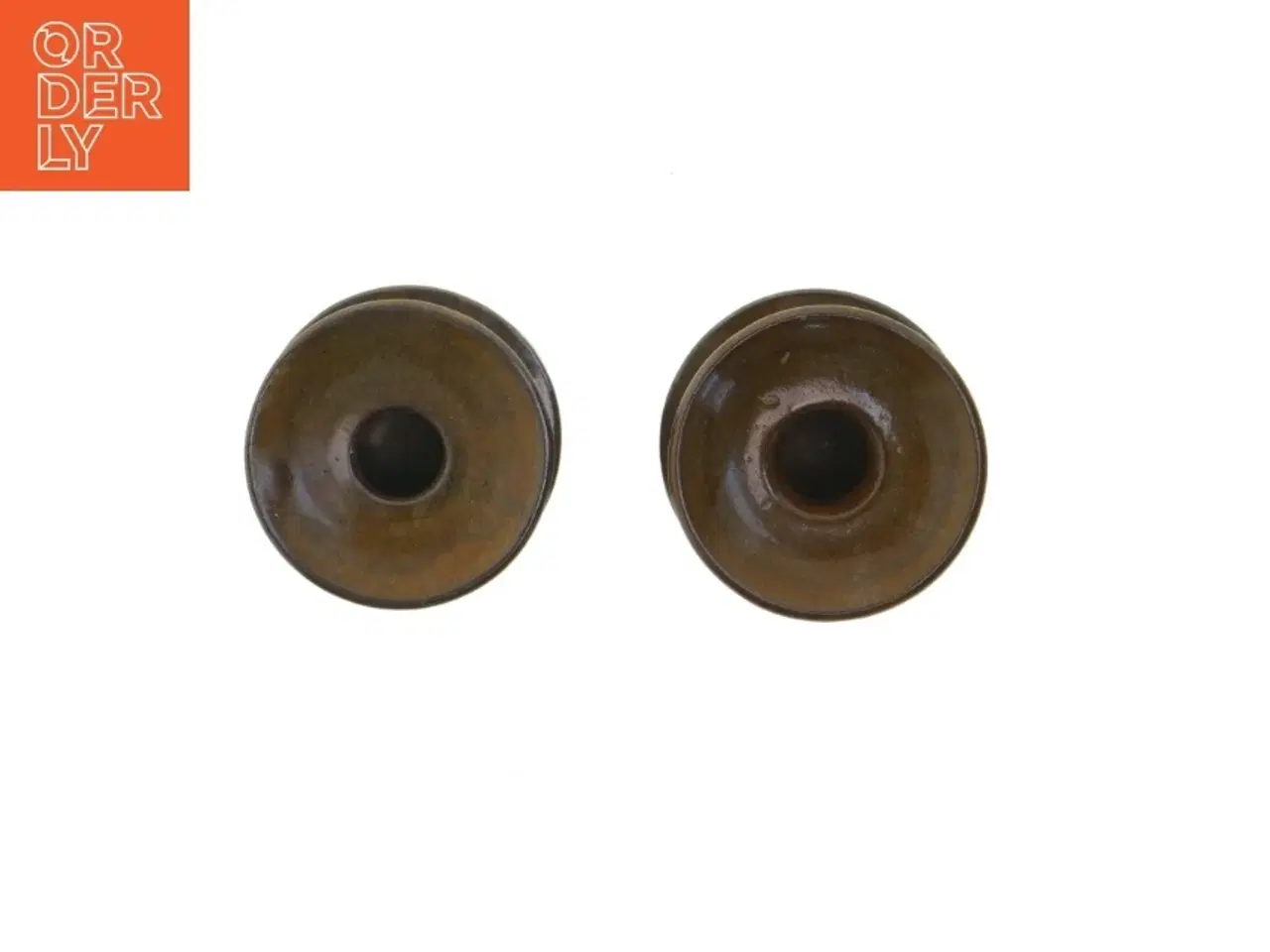 Billede 2 - Keramiske lysestager fra K&#228;hler (str. Ø. 7 cm længde. 9 cm)