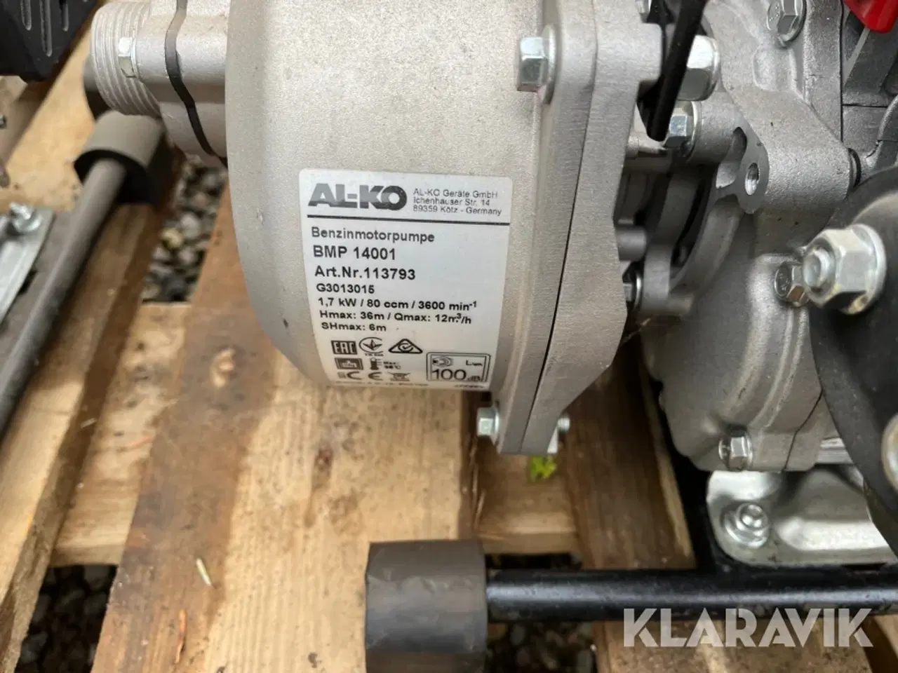 Billede 9 - Vandpumper 4 styk ALKO BMP 14000/14001