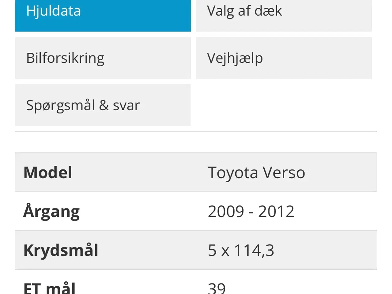 Billede 4 - Alufælge med dæk 17 toyota 