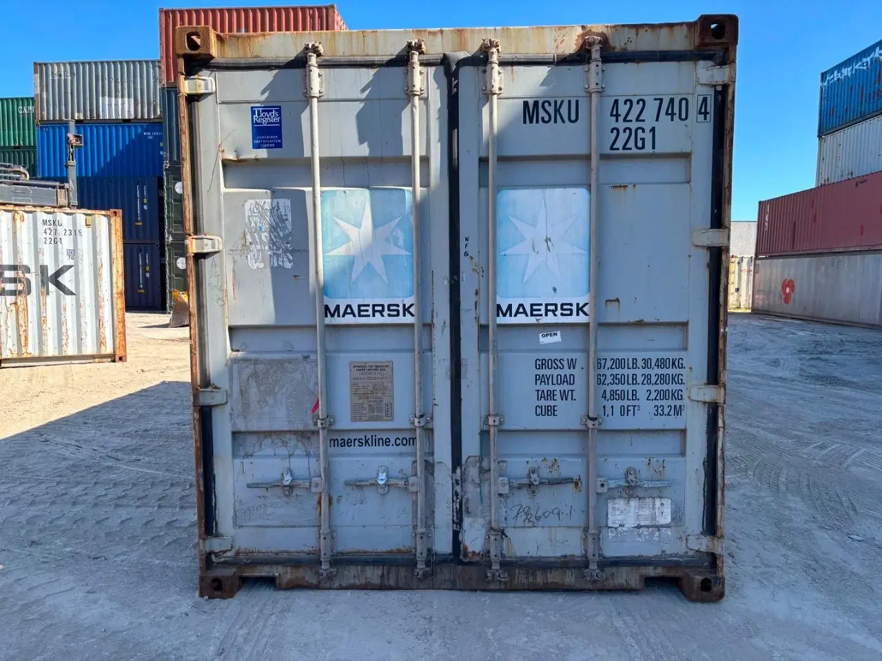 Billede 3 - 20 fods Container- ID: MSKU 422740-4
