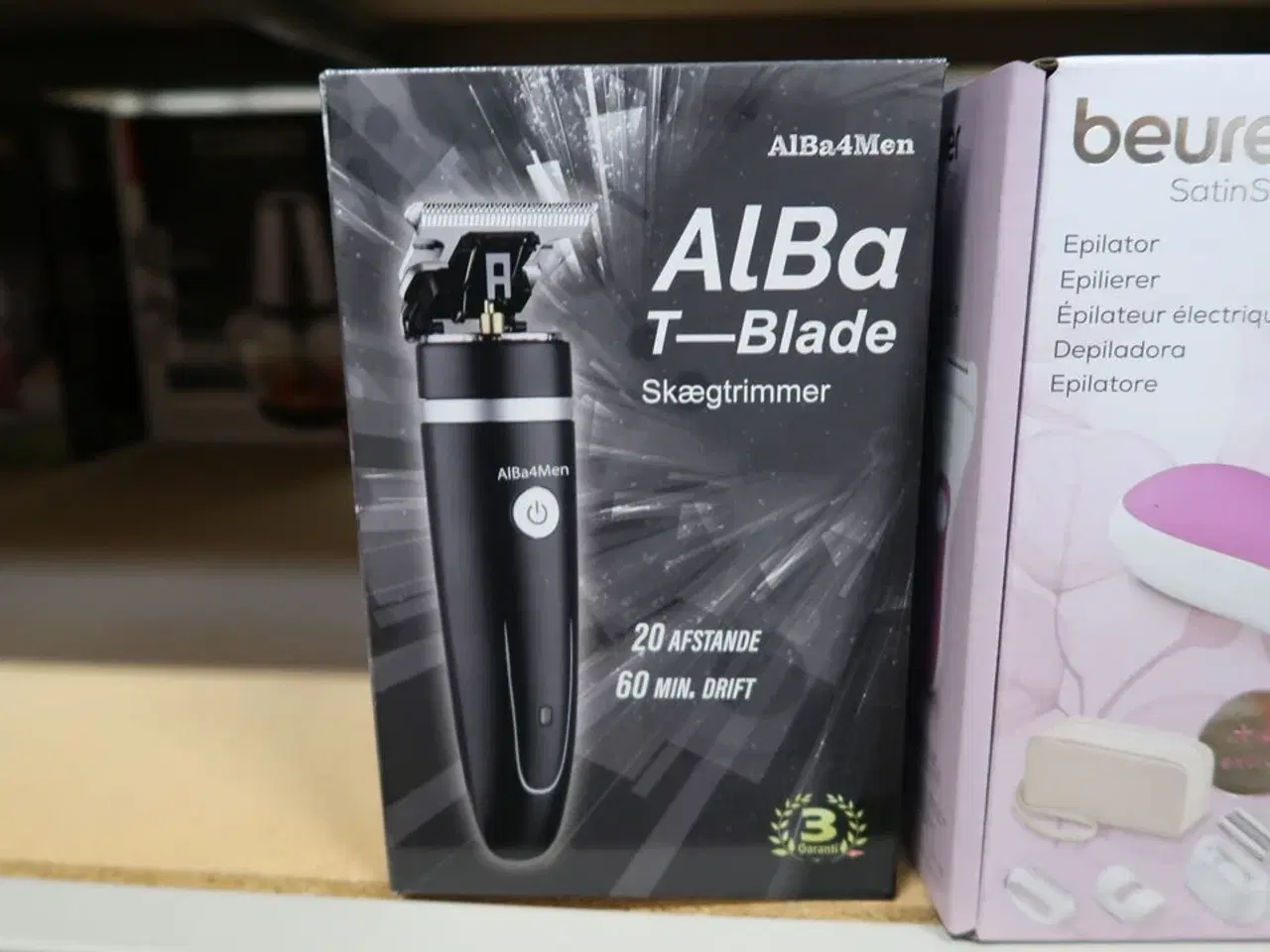 Billede 2 - Skægtrimmer ALBALINE Alba4Men T-Blade
