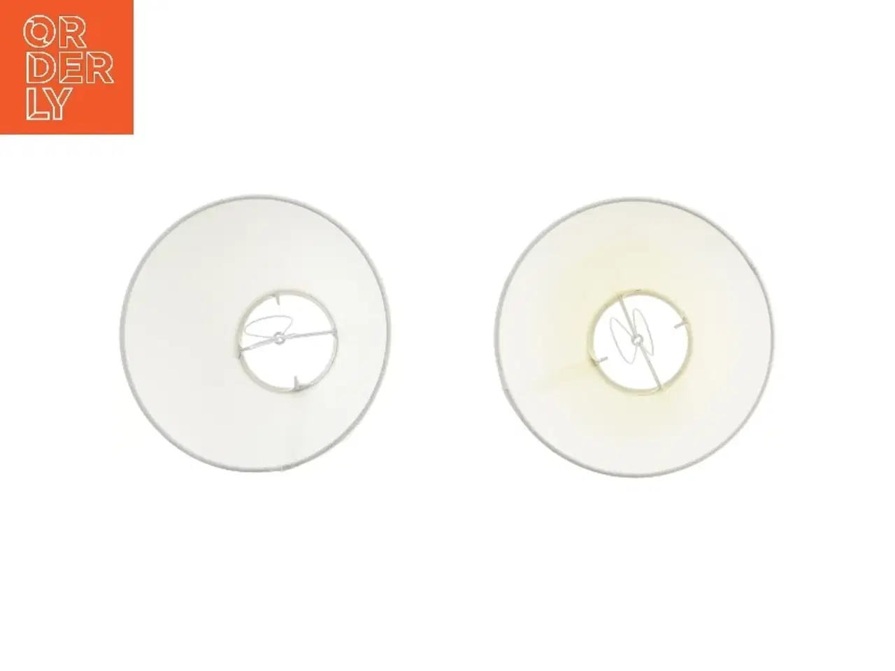 Billede 3 - Lampeskærme, sæt af to (str. 20x12 cm)