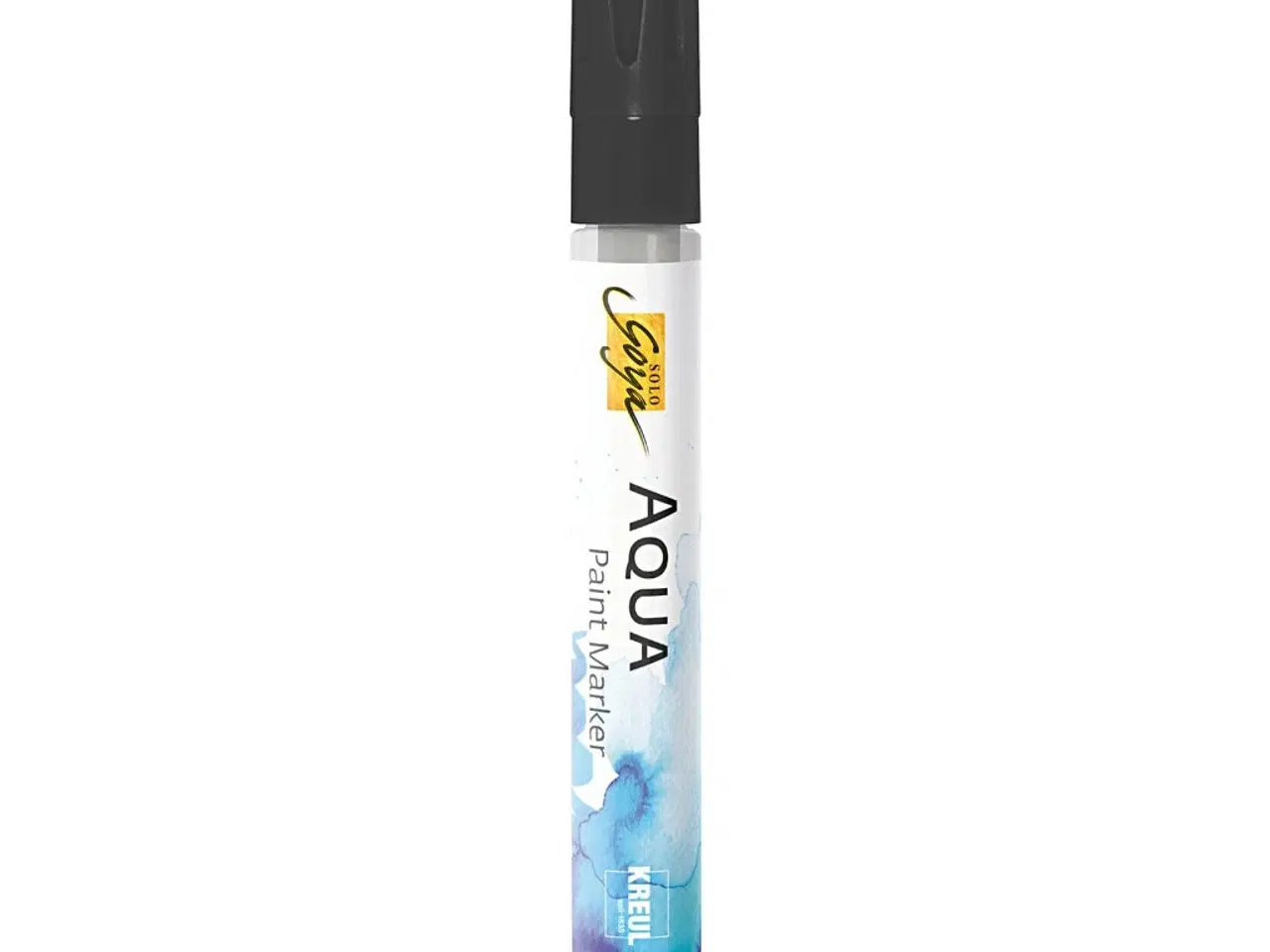 Billede 1 - SOLO GOYA Aqua Paint Marker, sort - 1 stk. kvalitetsmarker