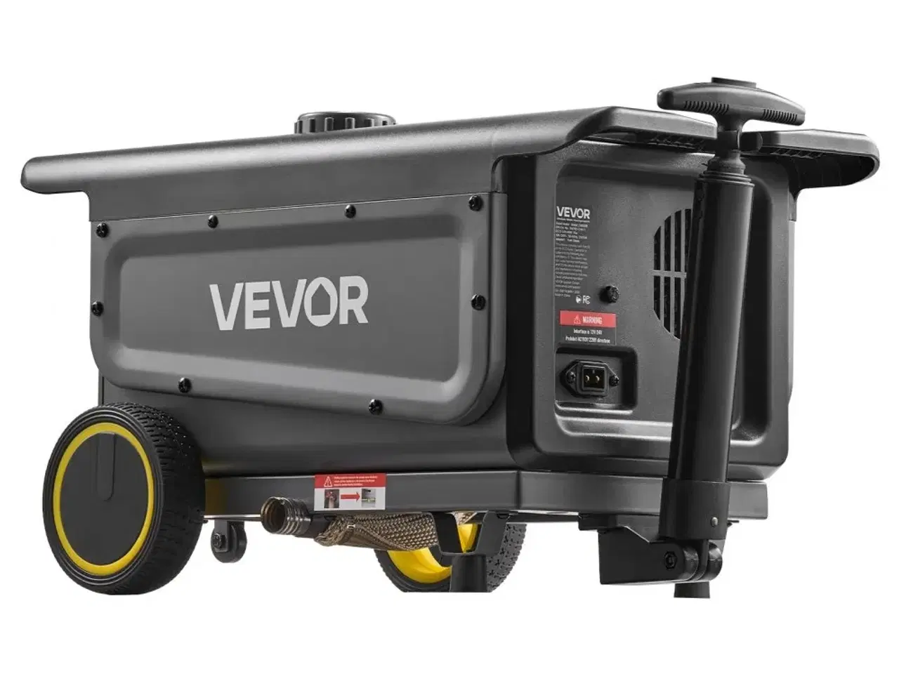 Billede 1 - VEVOR 8KW oliefyr 12/24V + 220V – All-in-One