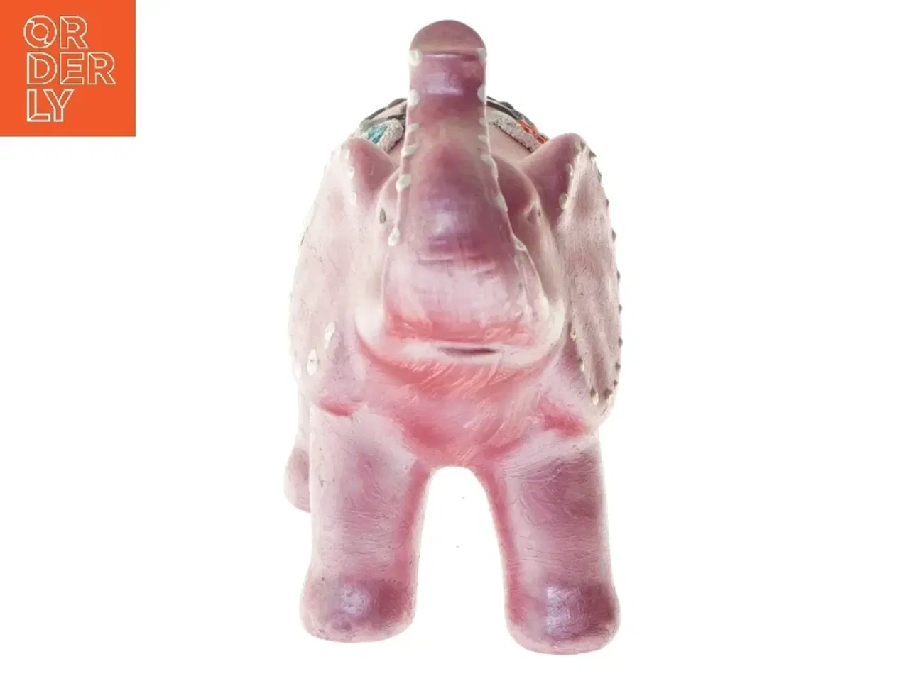 Billede 3 - Rosa elefant sparebøsse (str. 20 cm)