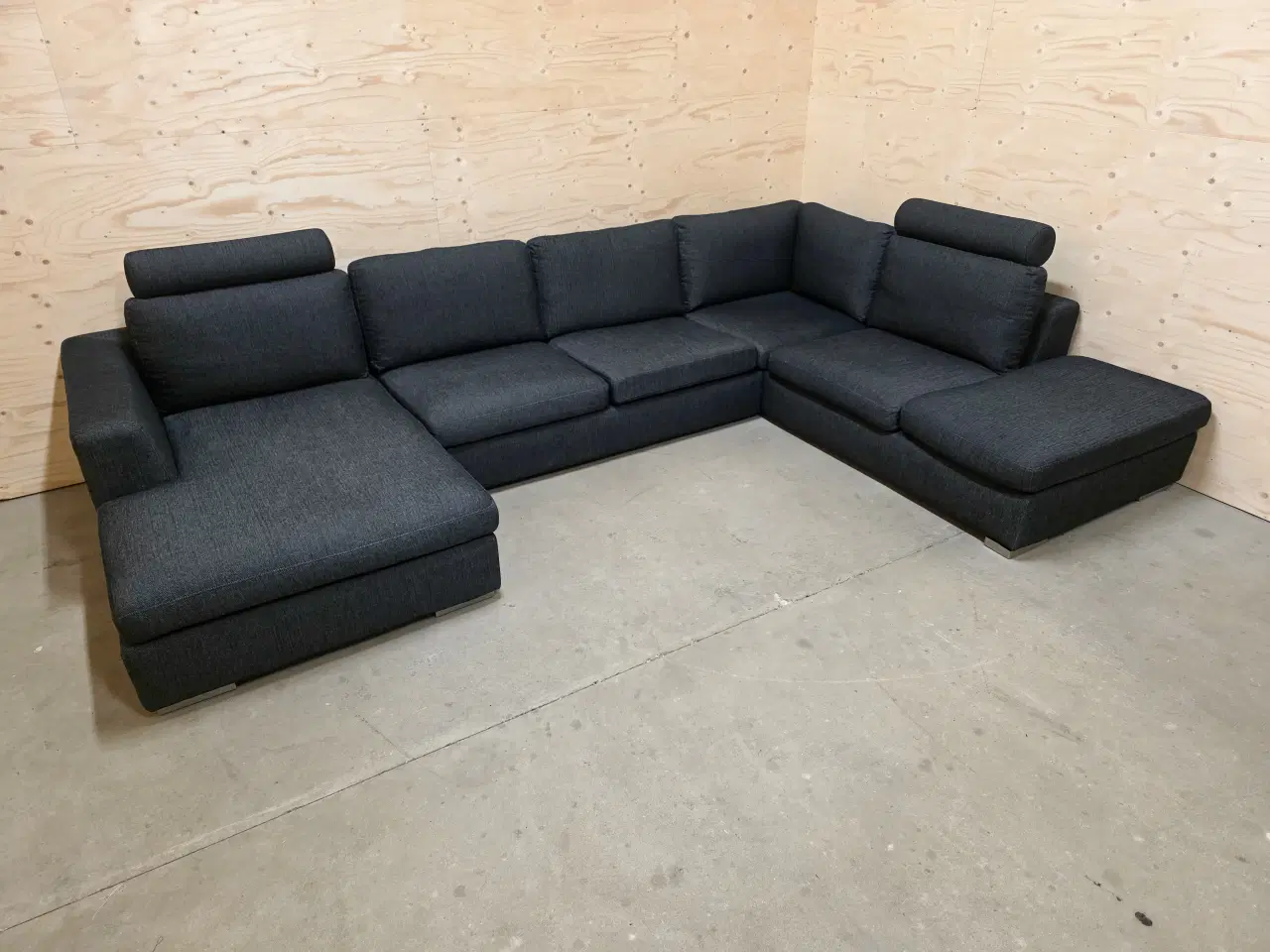 Billede 2 - 6 pers. U-sofa m/Chaiselong og Open-end