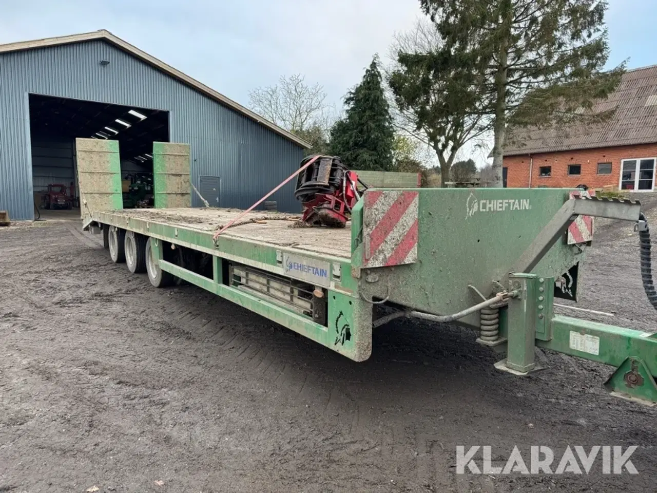 Billede 2 - Maskintransportvogn Chieftain Agricultural Low Loader