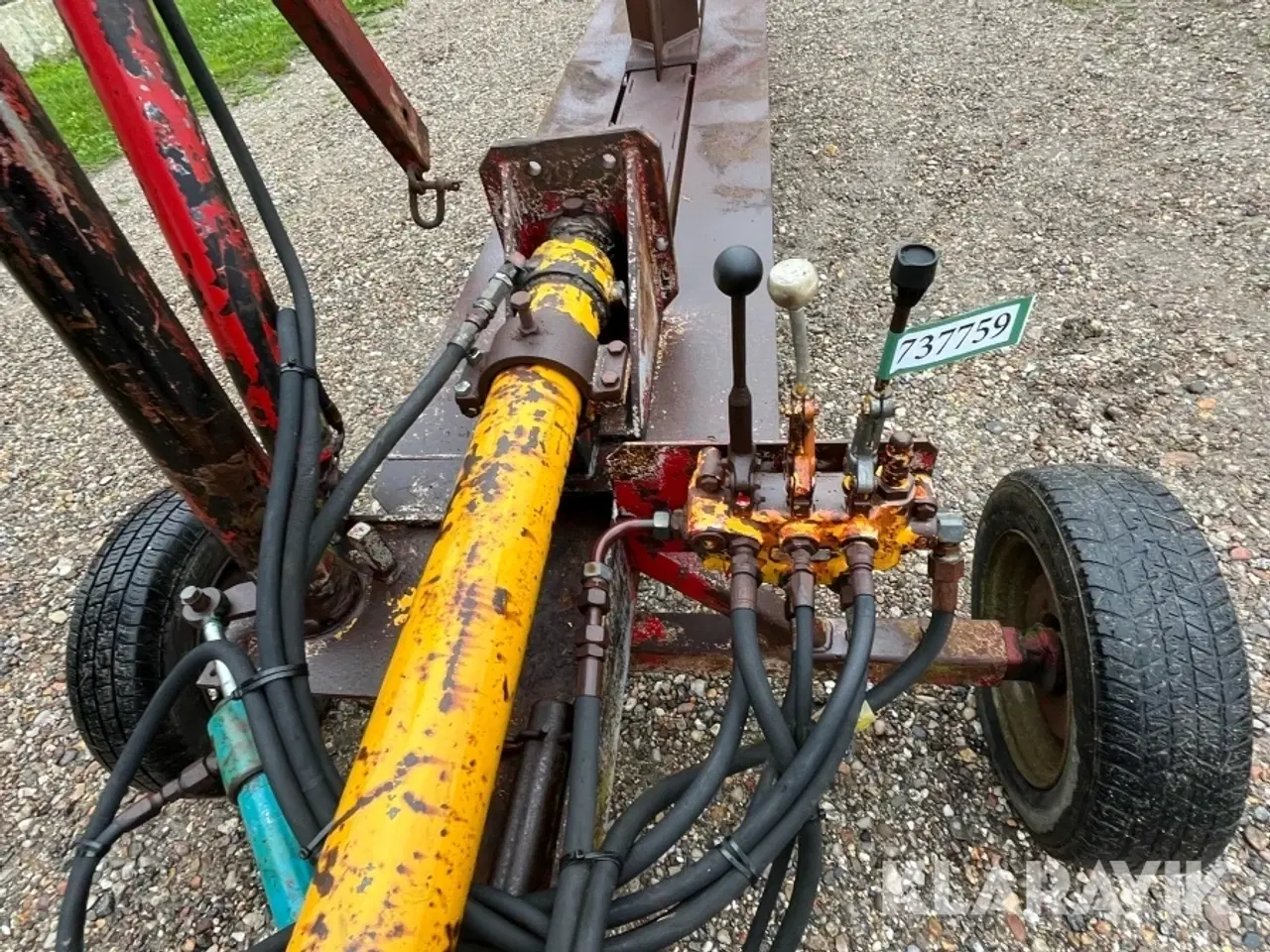 Billede 10 - Brændekløver hydraulisk