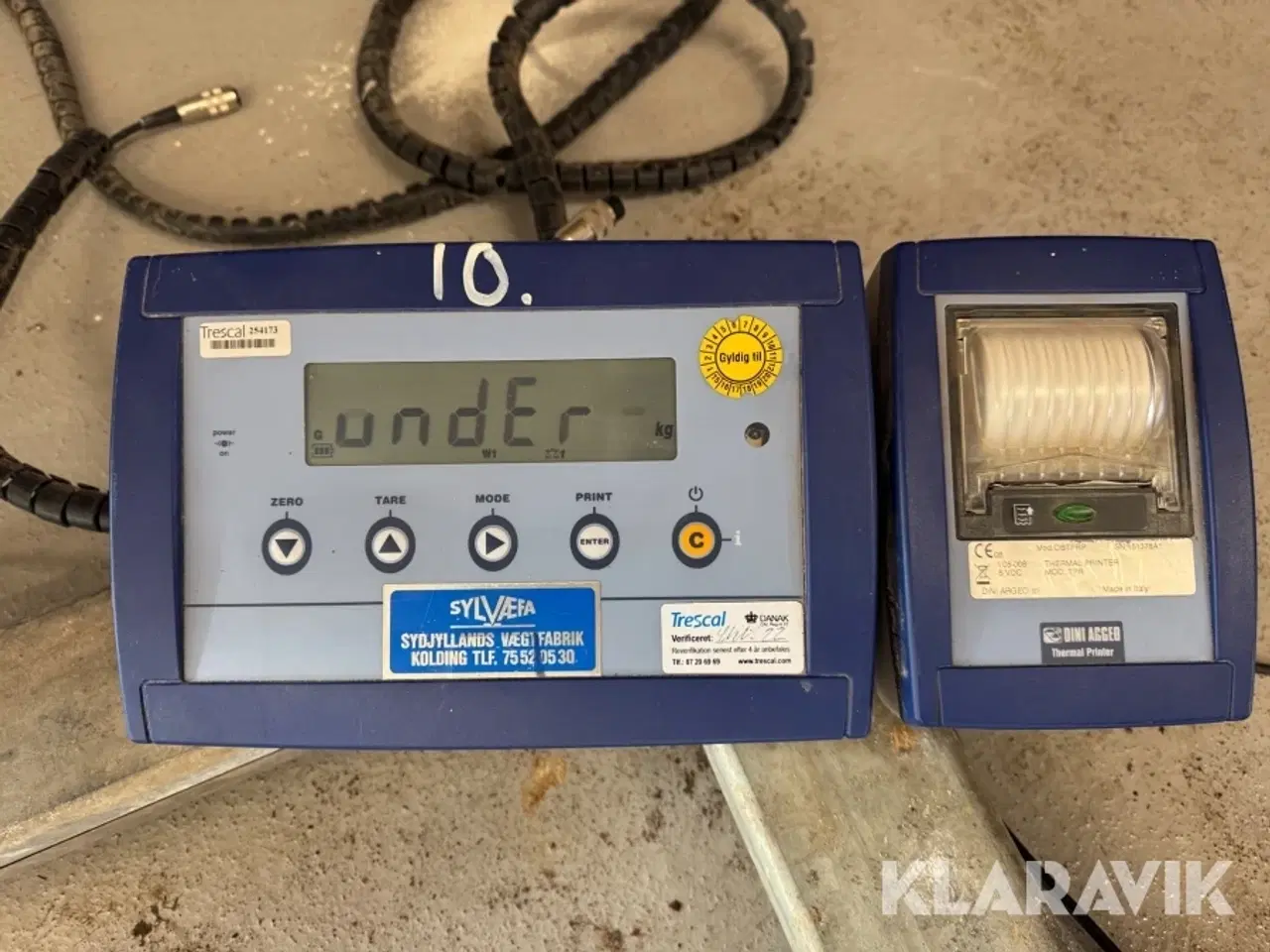 Billede 4 - Elektronisk vægt Trescal DFW06