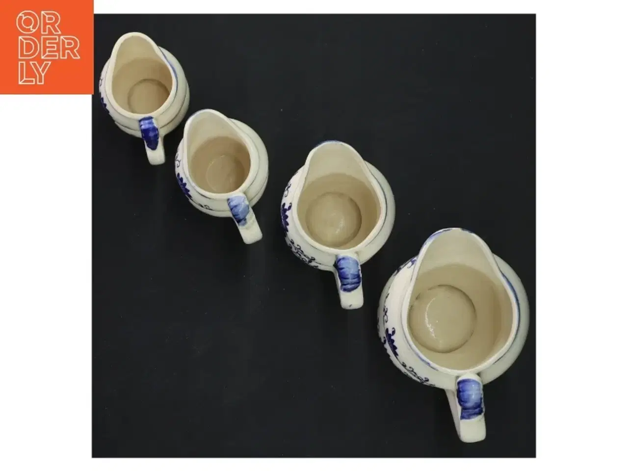 Billede 2 - Sæt af fire målekander (str. 10 cm og 8 cm og 7 cm og 6 cm)