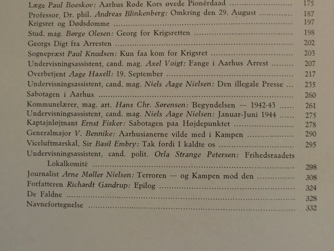 Billede 4 - aarhus under besættelsen, red. af georg andresen, 