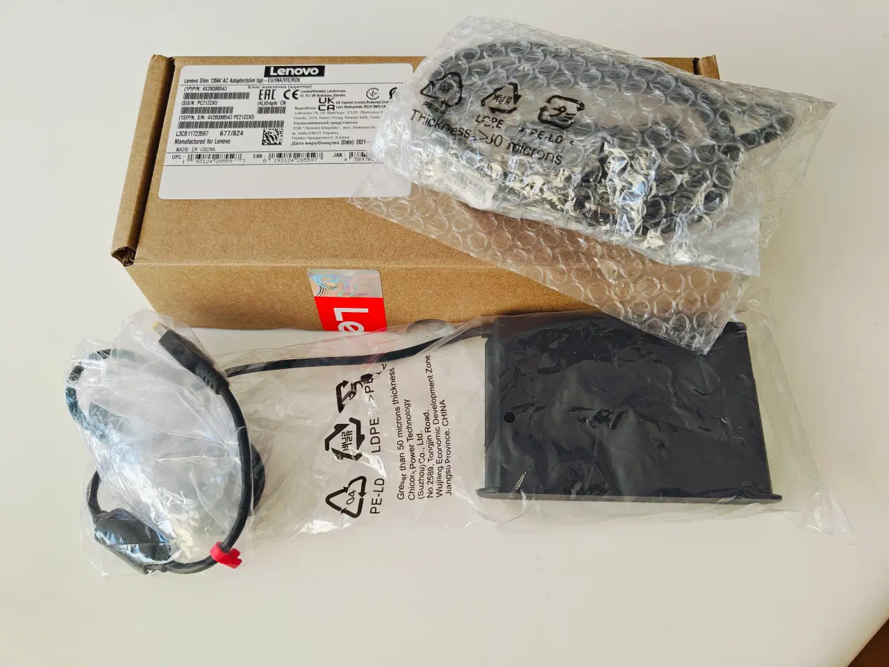 Billede 1 - Lenovo Slim 135W AC Adapter m/ Slim tip