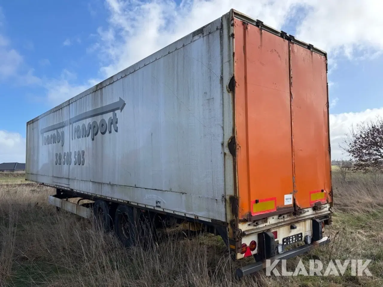 Billede 2 - Sættevogn Krone SZ Lukket Kasse