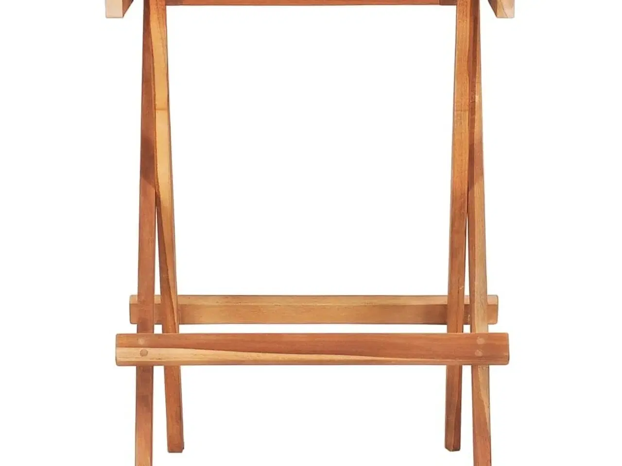 Billede 3 - Foldbart bistrobord 60x60x65 cm massivt teaktræ