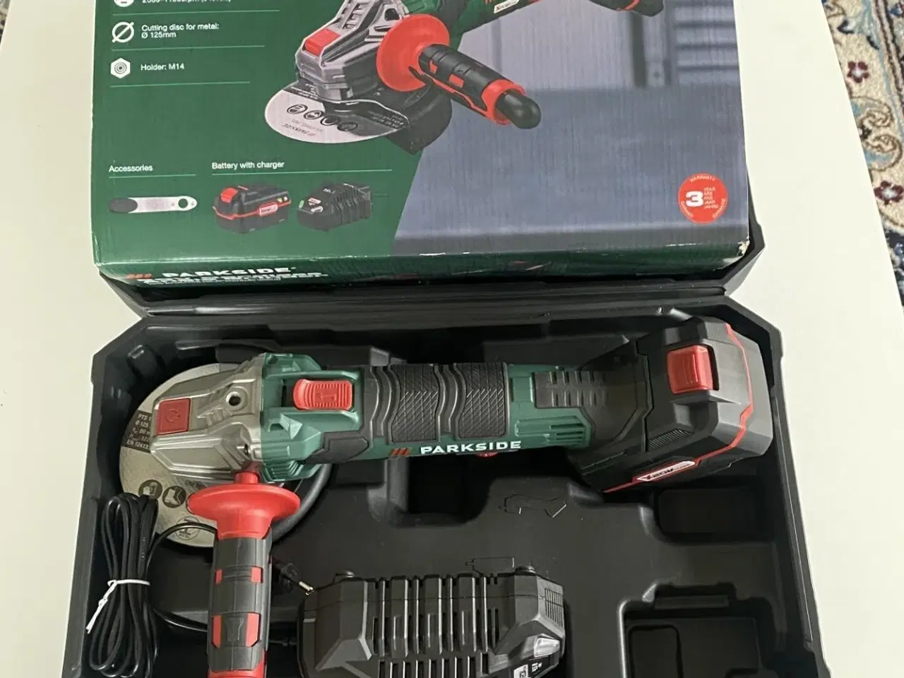 Billede 11 - Akku vinkelsliber Flex PWSA 20-Li D4 inkl. batteri
