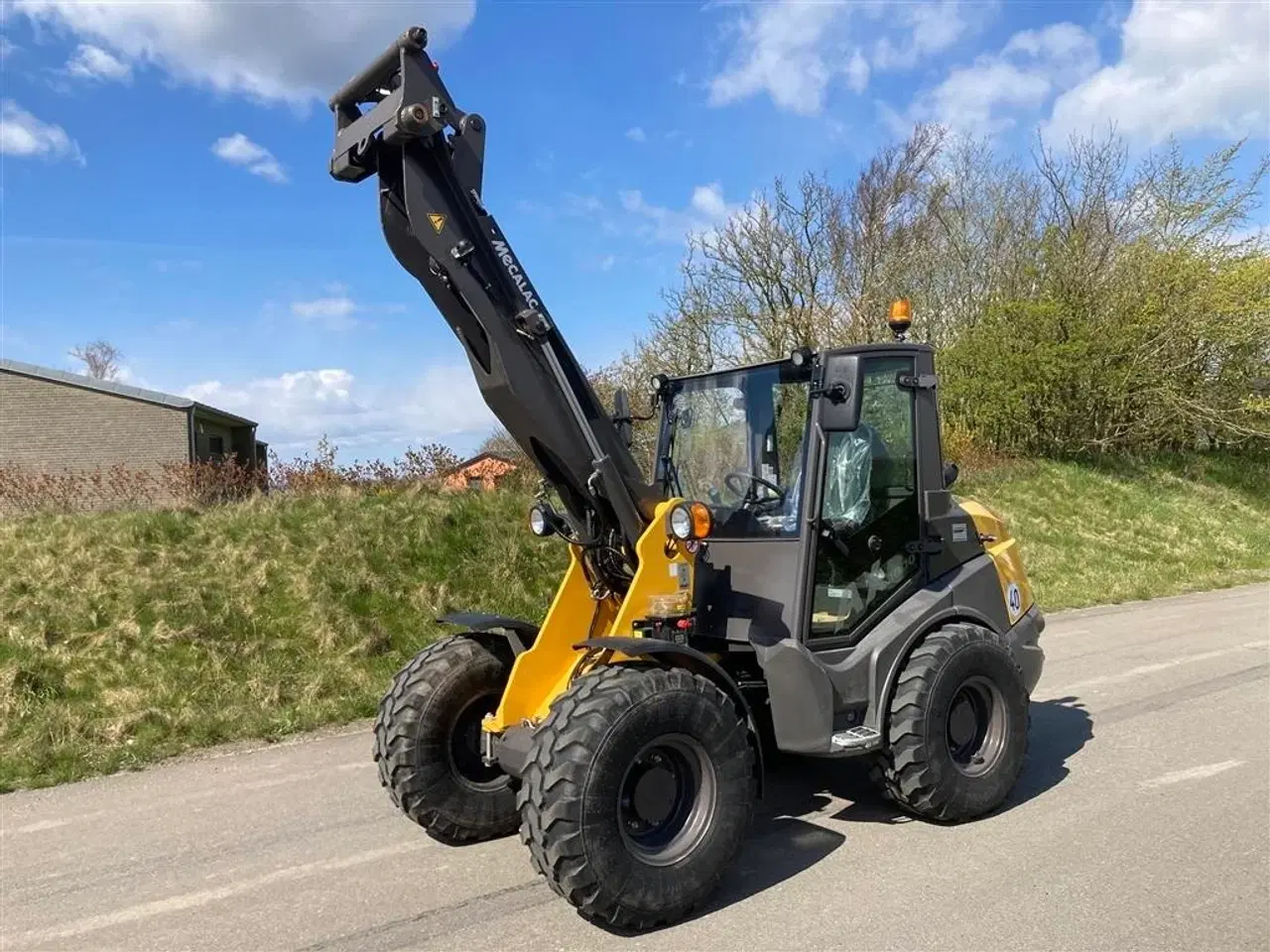 Billede 4 - Mecalac AX 1000 Monobom med hydraulisk hurtigskift