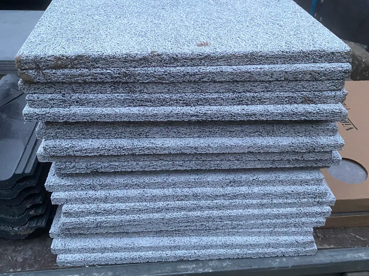 Billede 1 - Hvide Troldtektplader.