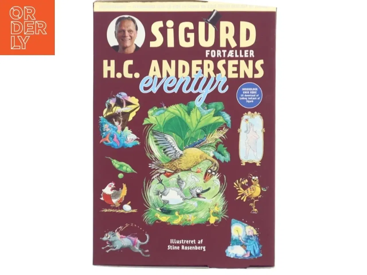 Billede 1 - Sigurd fortæller H.C. Andersens eventyr. Bind 1 af Sigurd Barrett (Bog)