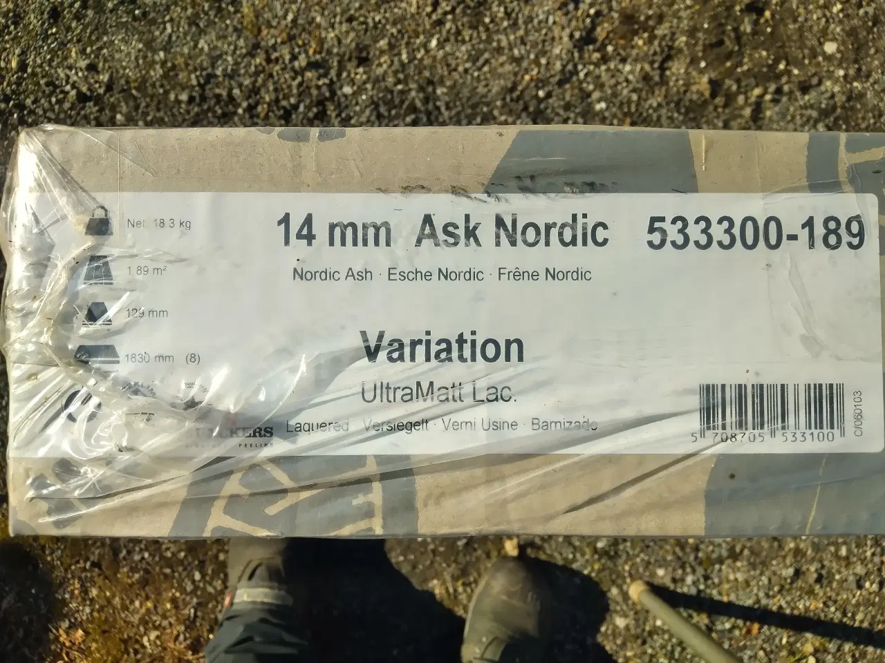 Billede 2 - Junckers 14mm aske parketgulv.