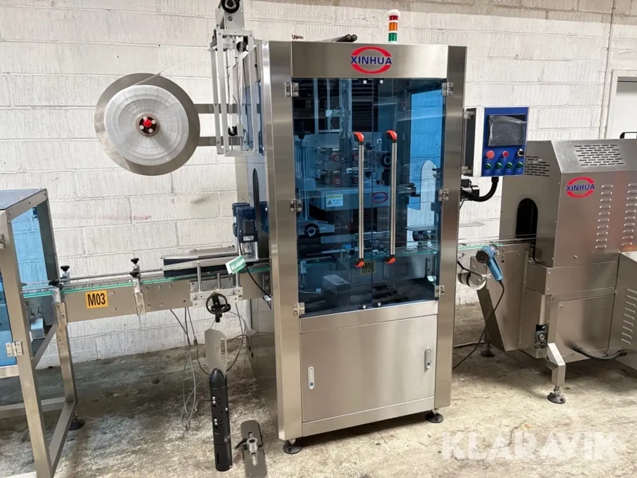 Billede 3 - Shrink sleeve mærkningsmaskine Shanghai Xinhua Machinery Equipment XHL-150