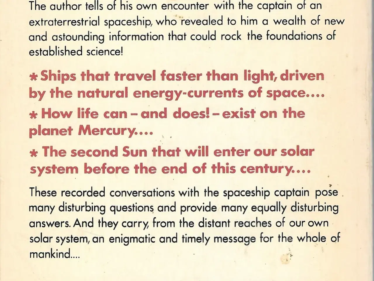 Billede 2 - My Contact with UFOs by Dino Kraspedon, English te