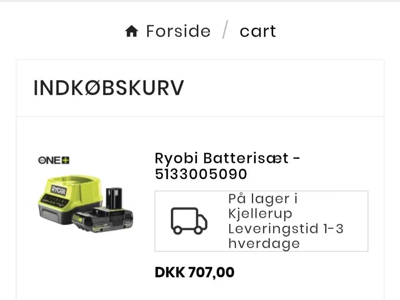 Billede 6 - Ryobi batteri og oplader 