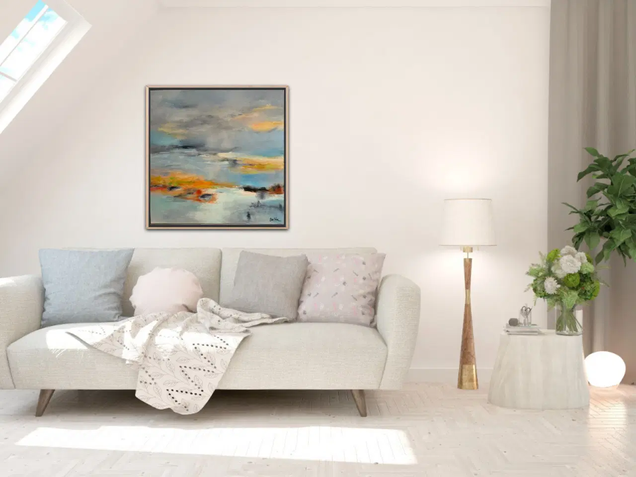 Billede 2 - Abstrakt 80x80