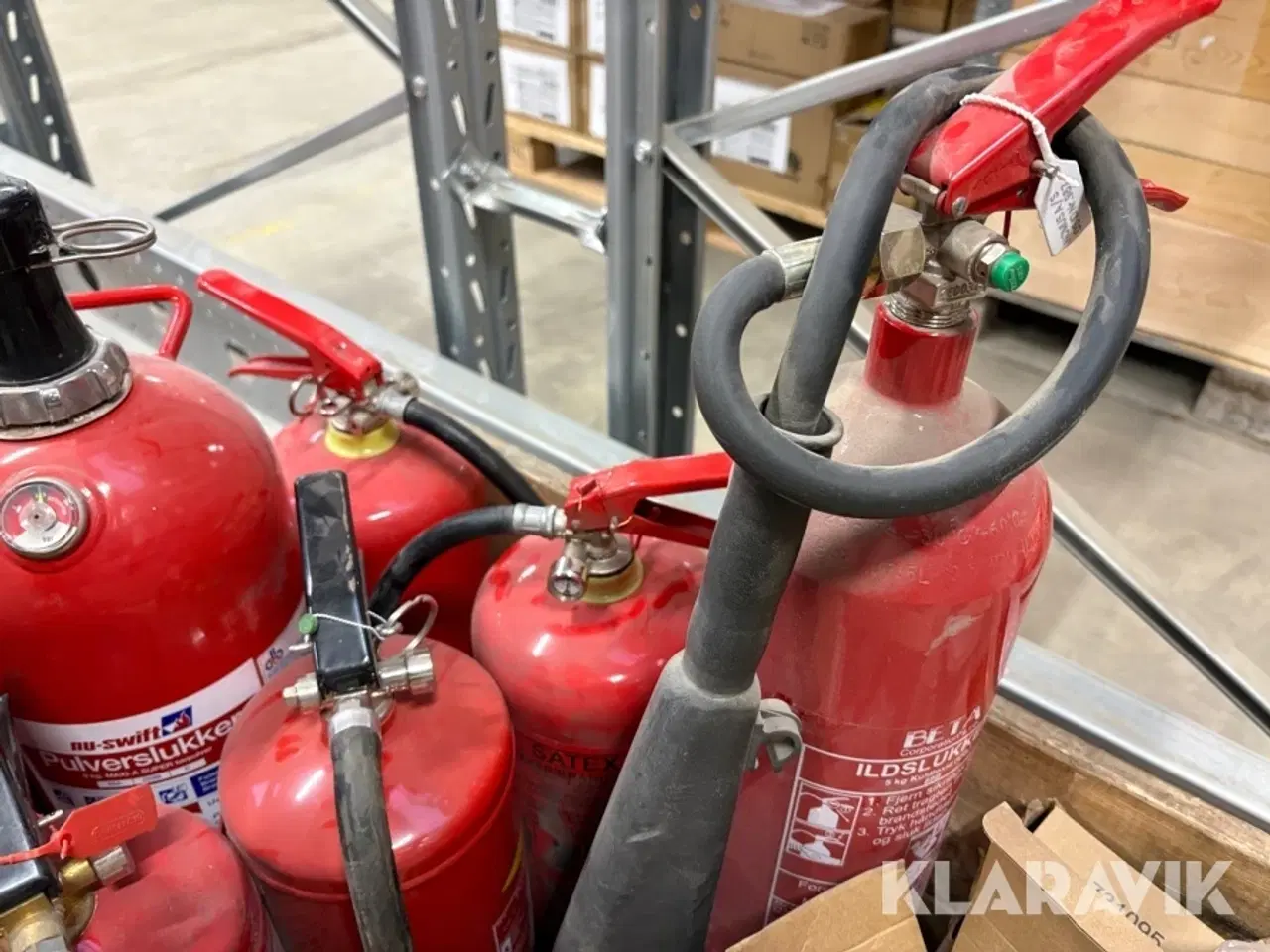Billede 10 - Brandslukkere og holdere - 24 styk